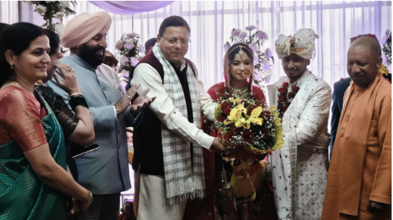 यूपी के मुख्यमंत्री योगी आदित्यनाथ की भतीजी की शादी में पहुंचे कई दिग्‍गज, तस्‍वीरें आई सामने