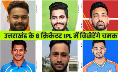 IPL 2025: उत्तराखंड के ये 6 क्रिकेटर आइपीएल में बिखेरेंगे चमक, ऋषभ पंत के कंधों पर बड़ी जिम्मेदारी