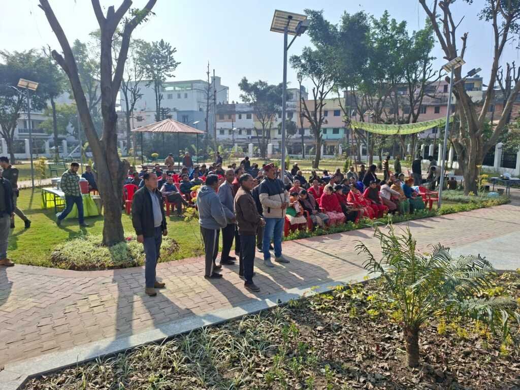 मुख्यमंत्री पुष्कर सिंह धामी के हरित विकास संकल्प को साकार कर रहा एमडीडीए, रायपुर–डालनवाला क्षेत्र में दो पार्कों का ₹90 लाख की लागत से जीर्णोद्धार एवं निर्माण कार्य प्रारंभ