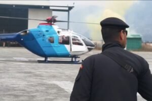 मुख्यमंत्री पुष्कर सिंह धामी चिन्यालीसौड़ हवाई पट्टी पहुंचे, ‘जन–जन की सरकार, जन–जन के द्वार’ कार्यक्रम में करेंगे शिरकत