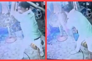 रुड़की में भाकियू नेता के बेटे की दुकान पर मारपीट-फायरिंग, CCTV में कैद हुई वारदात