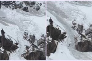 उत्तराखंड: पर्वतारोहियों के पास से गुजरा भीषण एवलांच, प्रकृति के रौद्र रूप और मौत को मात देकर लौटा दल