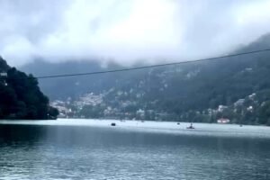 भारी बारिश ने लौटाई नैनी झील की रौनक, 10 फीट बढ़ा झील का जलस्तर