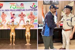 उत्तराखंड: हेड कांस्टेबल जितेंद्र का नेशनल लेवल पर डंका, ऑल इंडिया पुलिस रेसलिंग क्लस्टर में जीता कांस्य पदक
